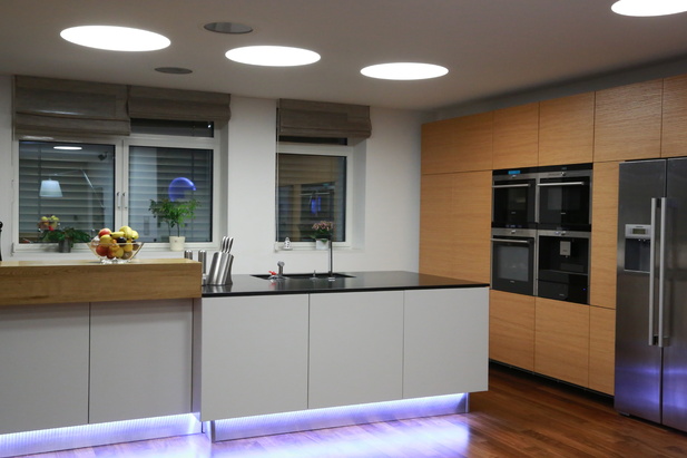 LED osvětlení kuchyně - skříně