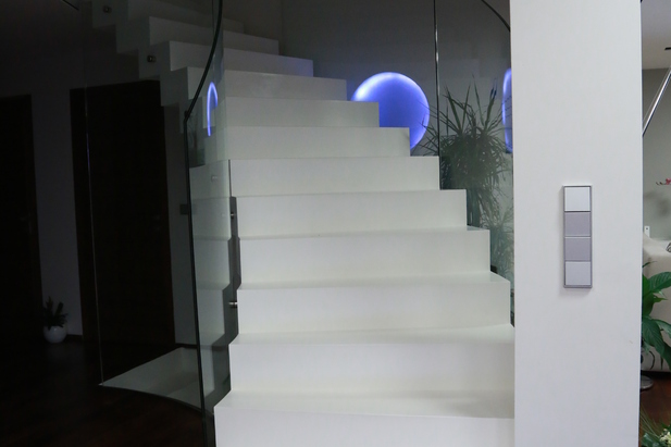 LED osvětlení schodiště